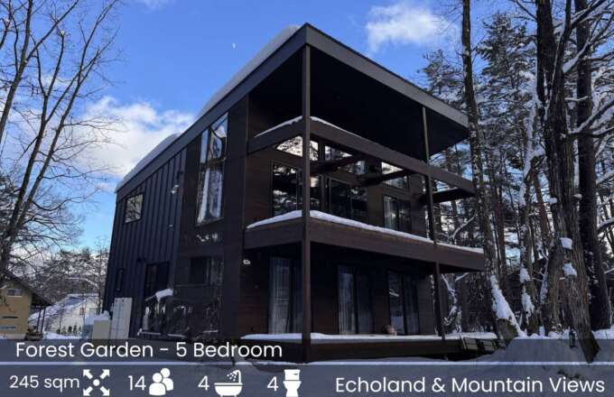 Luxury Chalet Accommodation Echoland Hakuba Japan