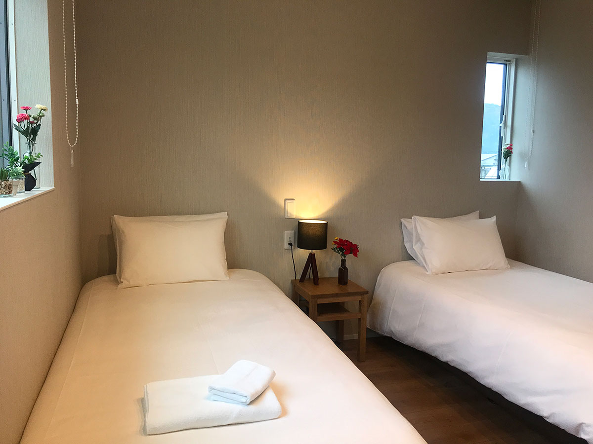 BiKei Chalet bedroom in Hakuba