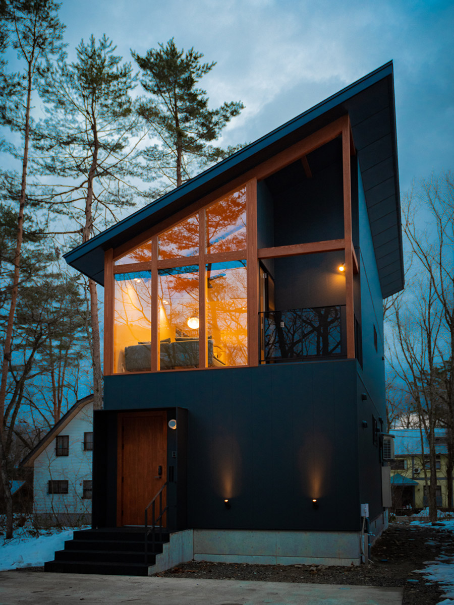 luxury hakuba accommodation echoland black crane home