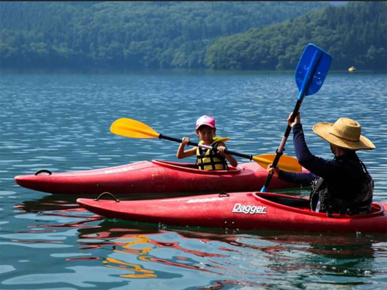 Lake Aoki - Kayaking in Hakuba