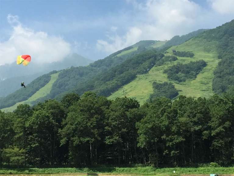 Paraglide in Hakuba
