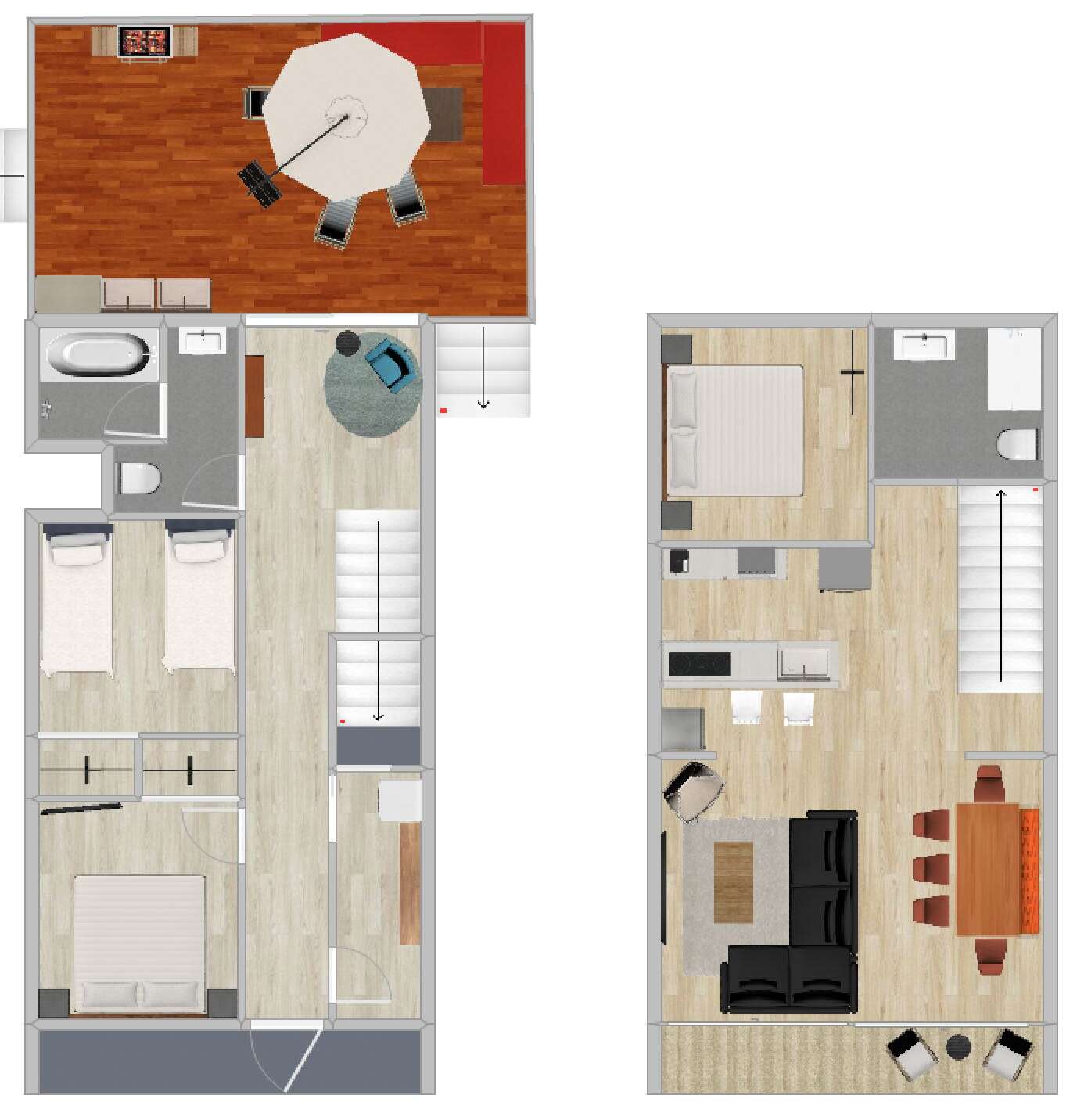 Cherrywoods Place Hakuba Floorplans