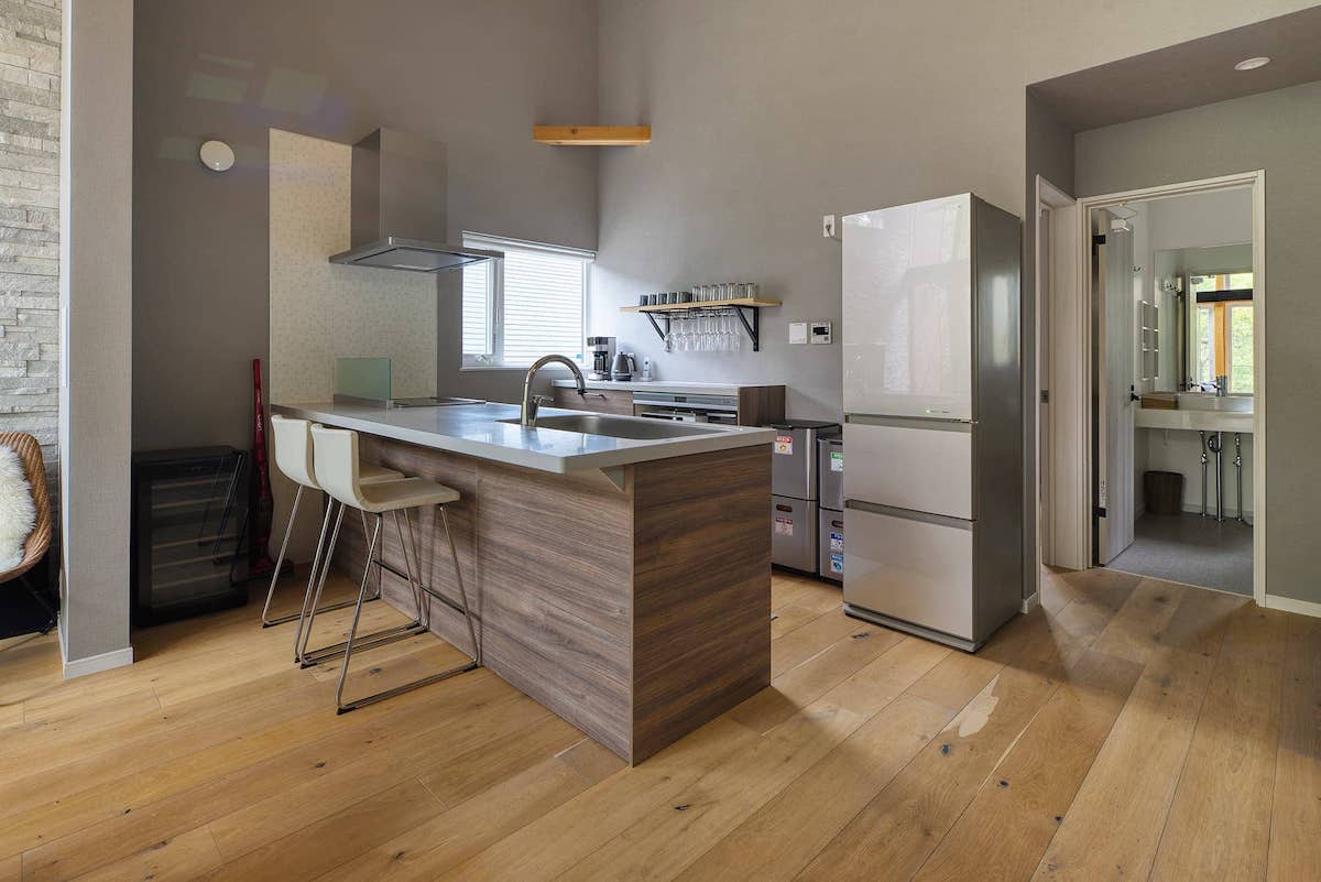Cherrywoods Place interior in Hakuba