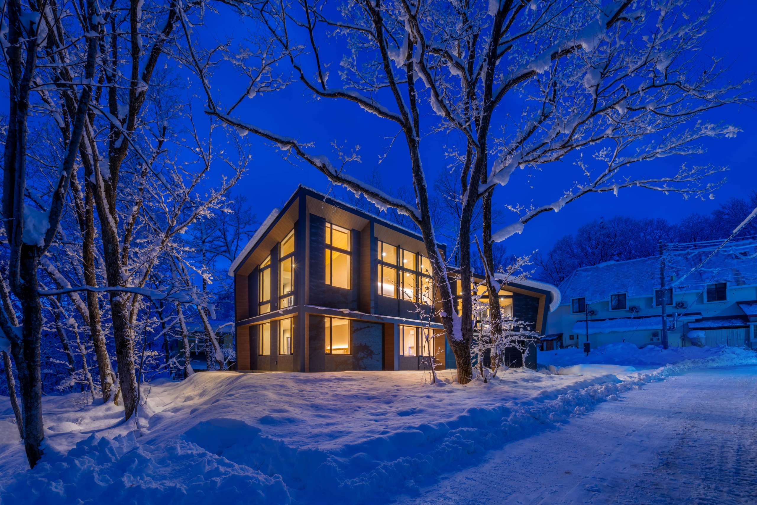 Villa Lily bedroom in Hakuba