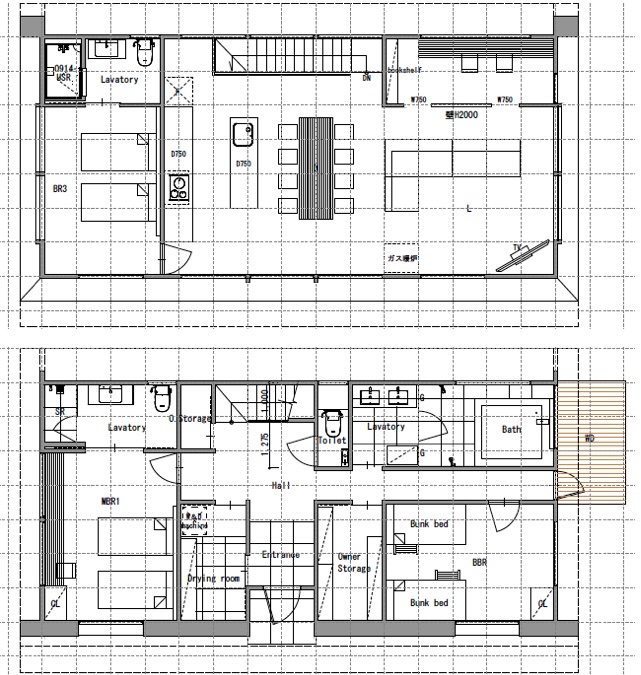 Villa Rindo Floorplans