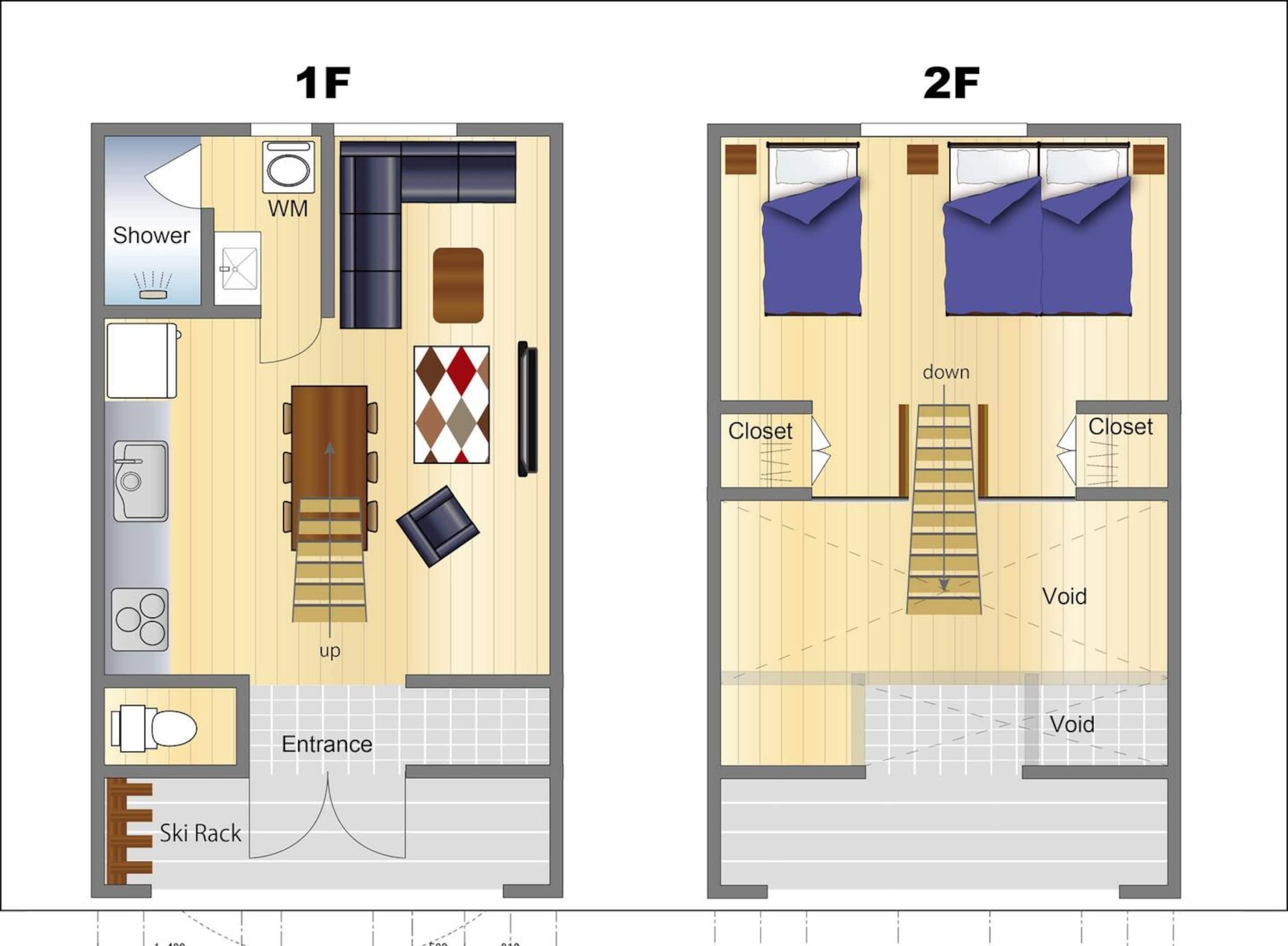 Summit Chalets floor plan