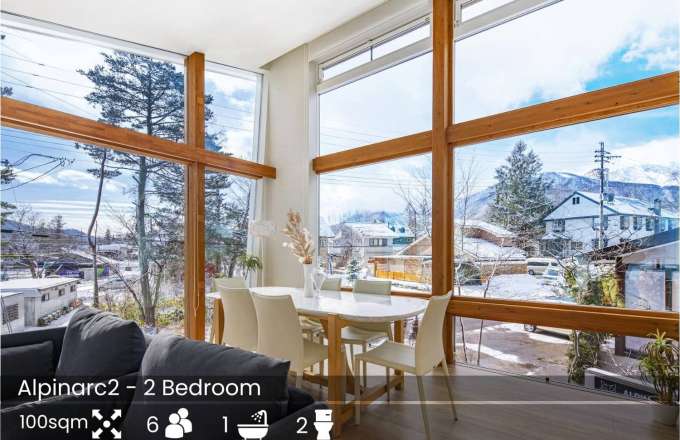 Alpinarc6 - Luxury Hakuba Accommodation 6 bedroom